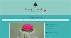 Desktop Screenshot of concordteacakes.com